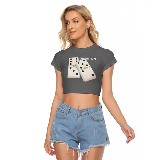 All-Over Print Women's Raglan Cropped T-shirt