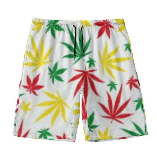 All-Over Print Men‘s Beach Shorts With Lining