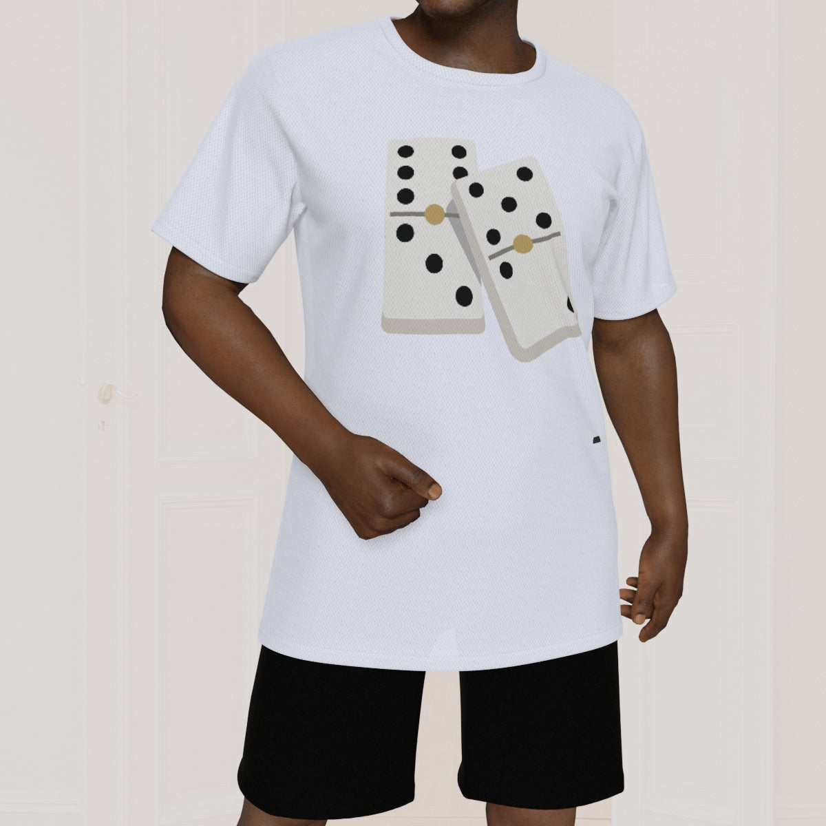 Domino All-Over Print Men's T-shirt | Birdsey