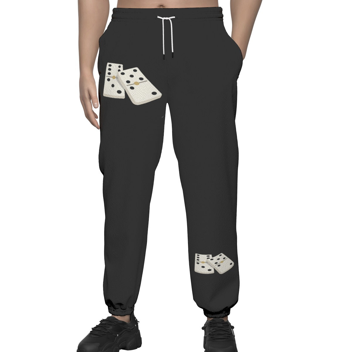 All-Over Print Unisex Textured Casual Pants