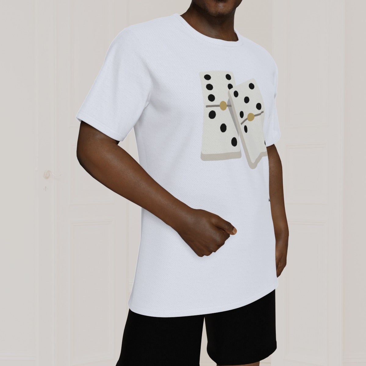 Domino All-Over Print Men's T-shirt | Birdsey