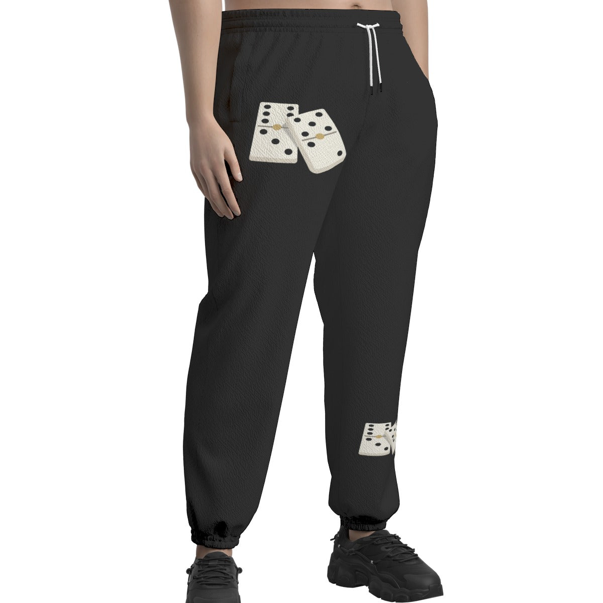 All-Over Print Unisex Textured Casual Pants