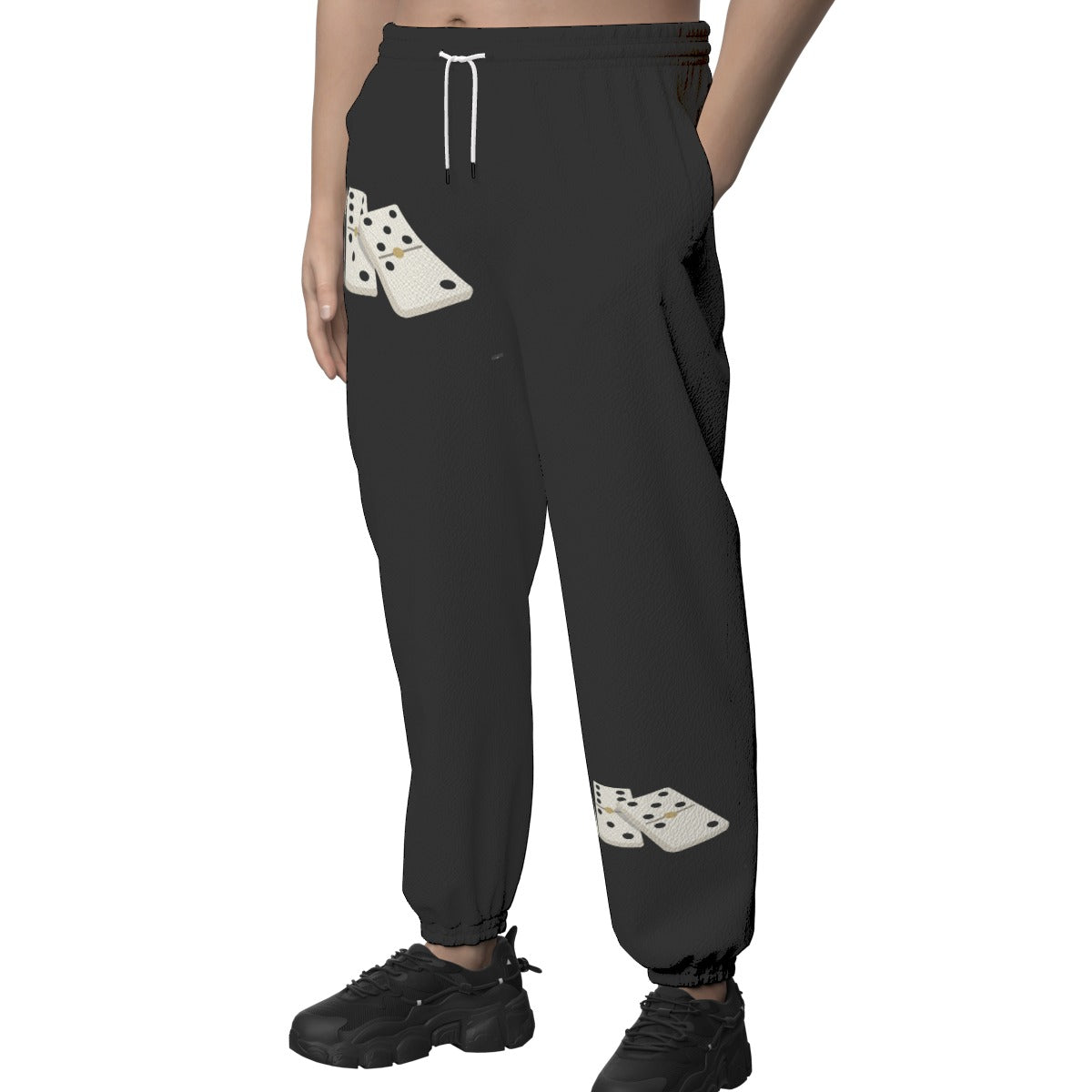 All-Over Print Unisex Textured Casual Pants