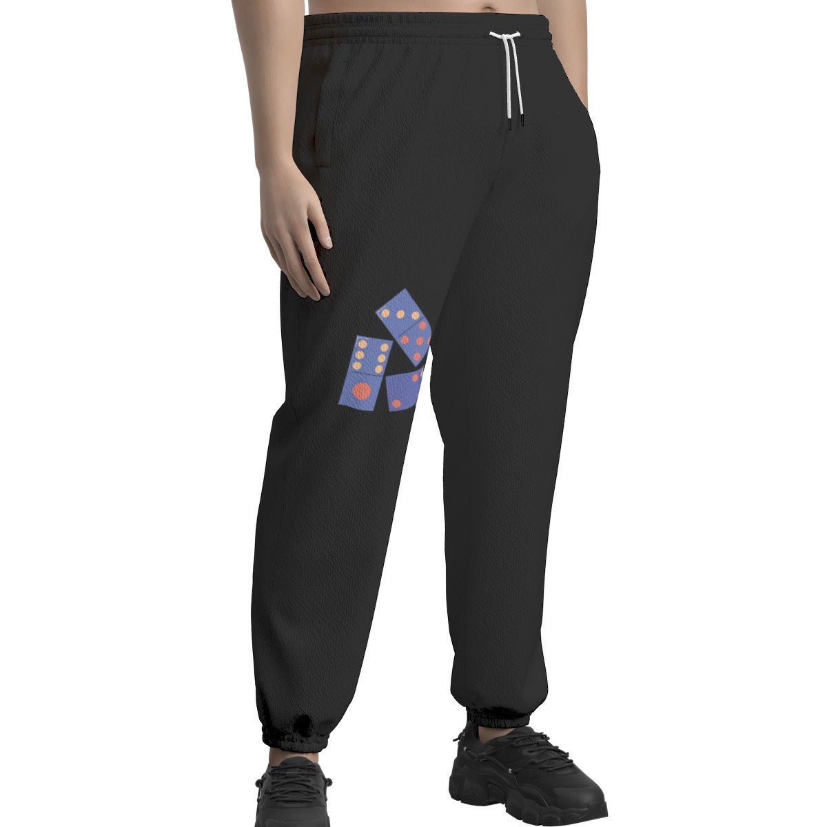 All-Over Print Unisex Textured Casual Pants