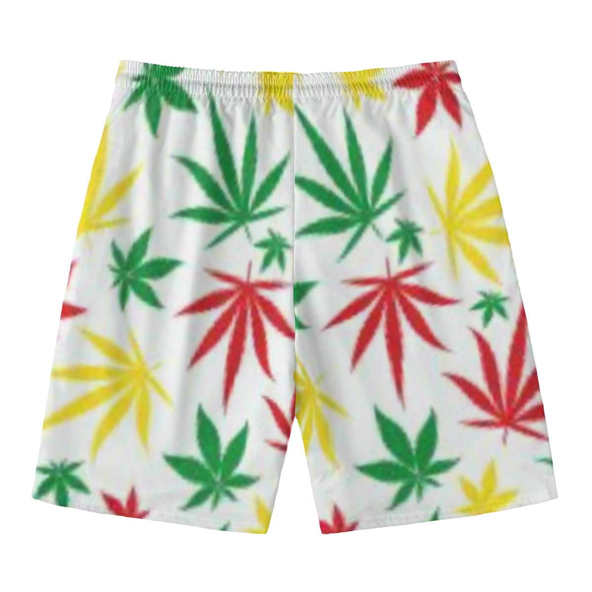 All-Over Print Men‘s Beach Shorts With Lining