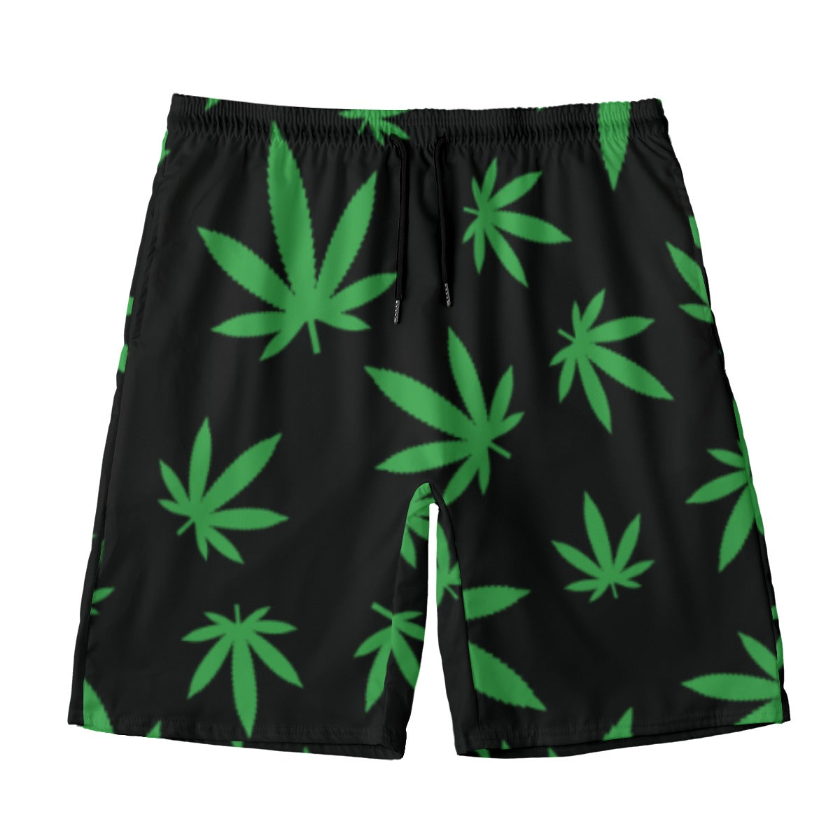 All-Over Print Men‘s Beach Shorts With Lining