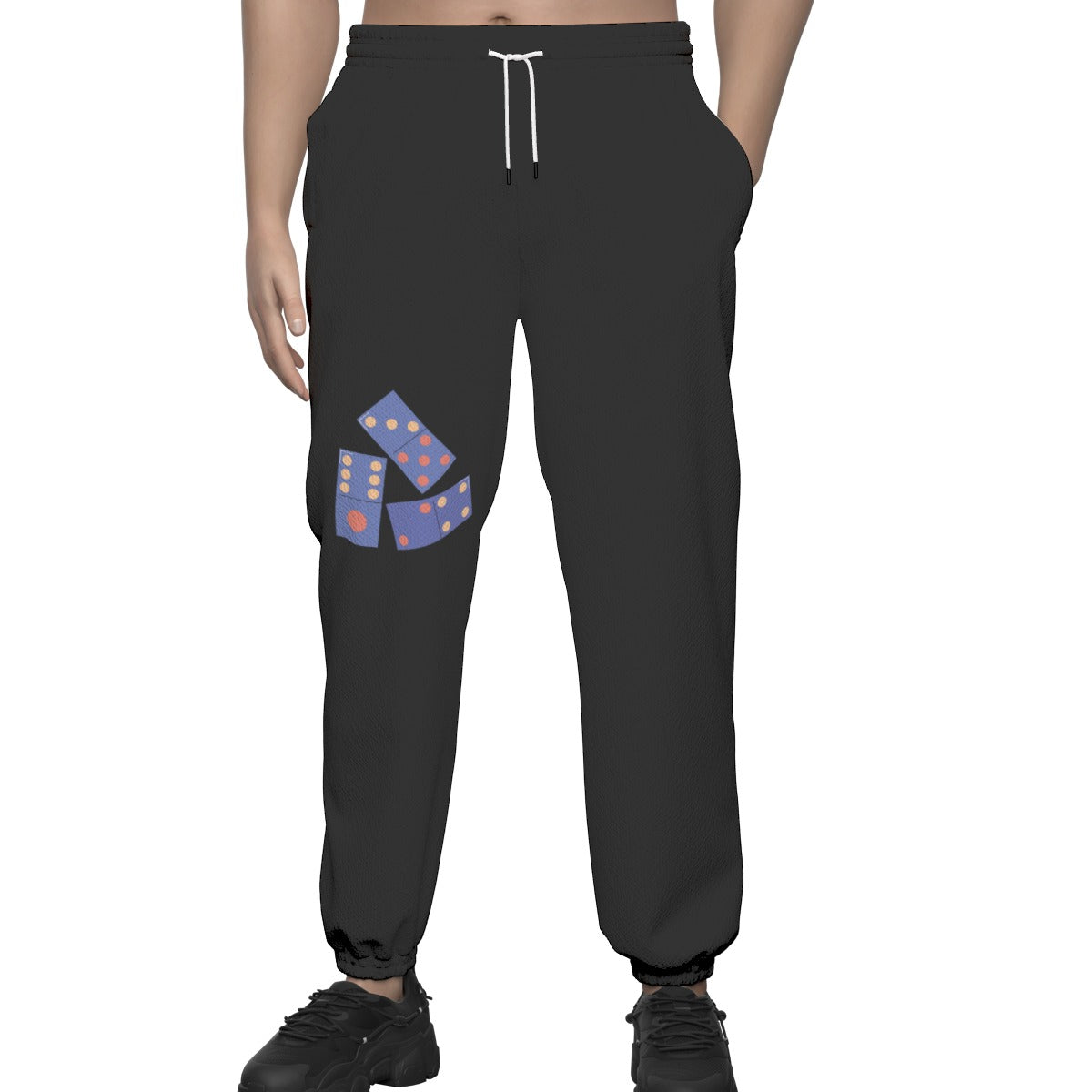 All-Over Print Unisex Textured Casual Pants