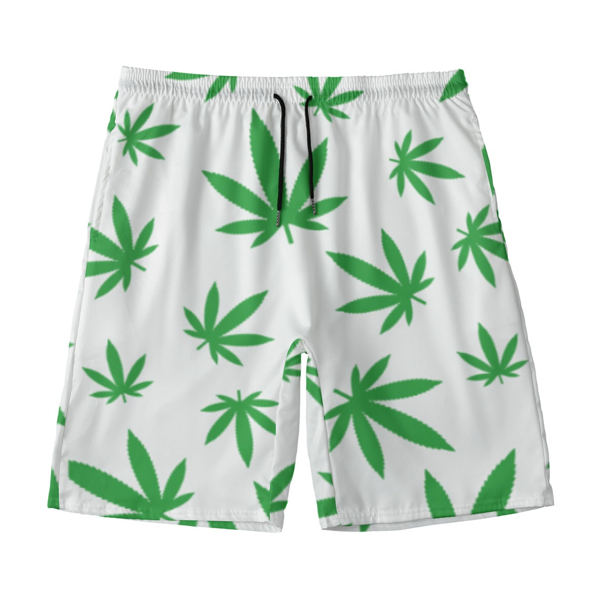 All-Over Print Men‘s Beach Shorts With Lining