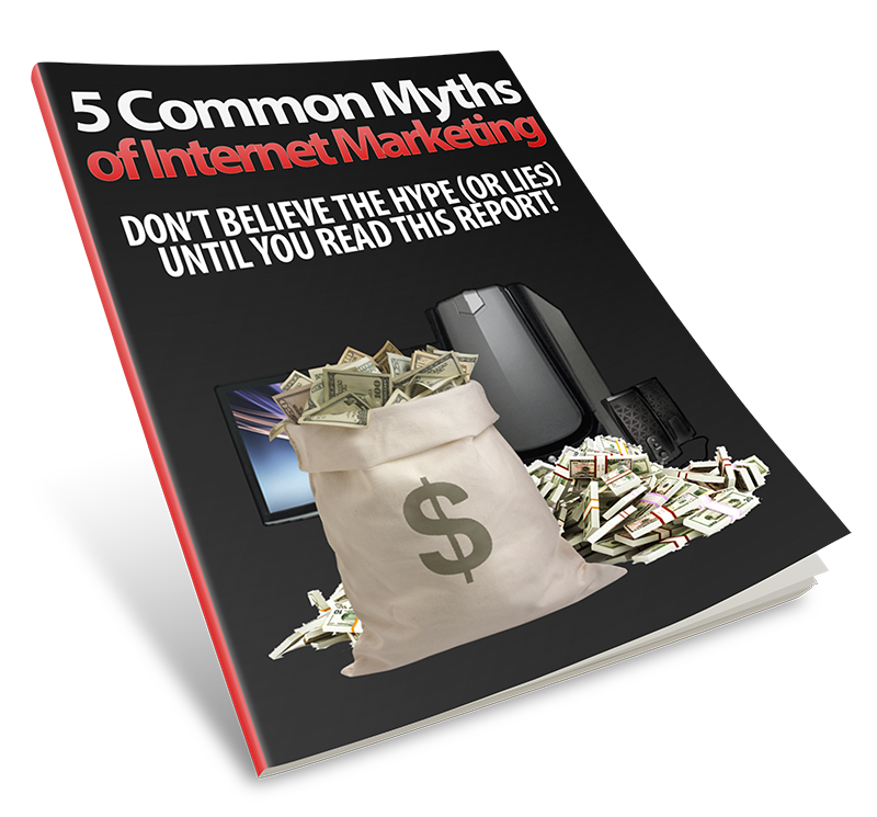 5 Common Myths of internet marketing-make money online(Digital File)