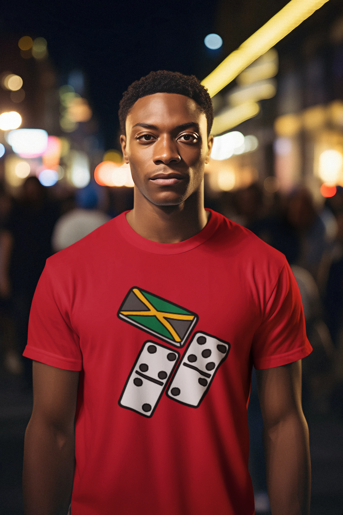 Domino All-Over Print Men's T-shirt | Birdseye