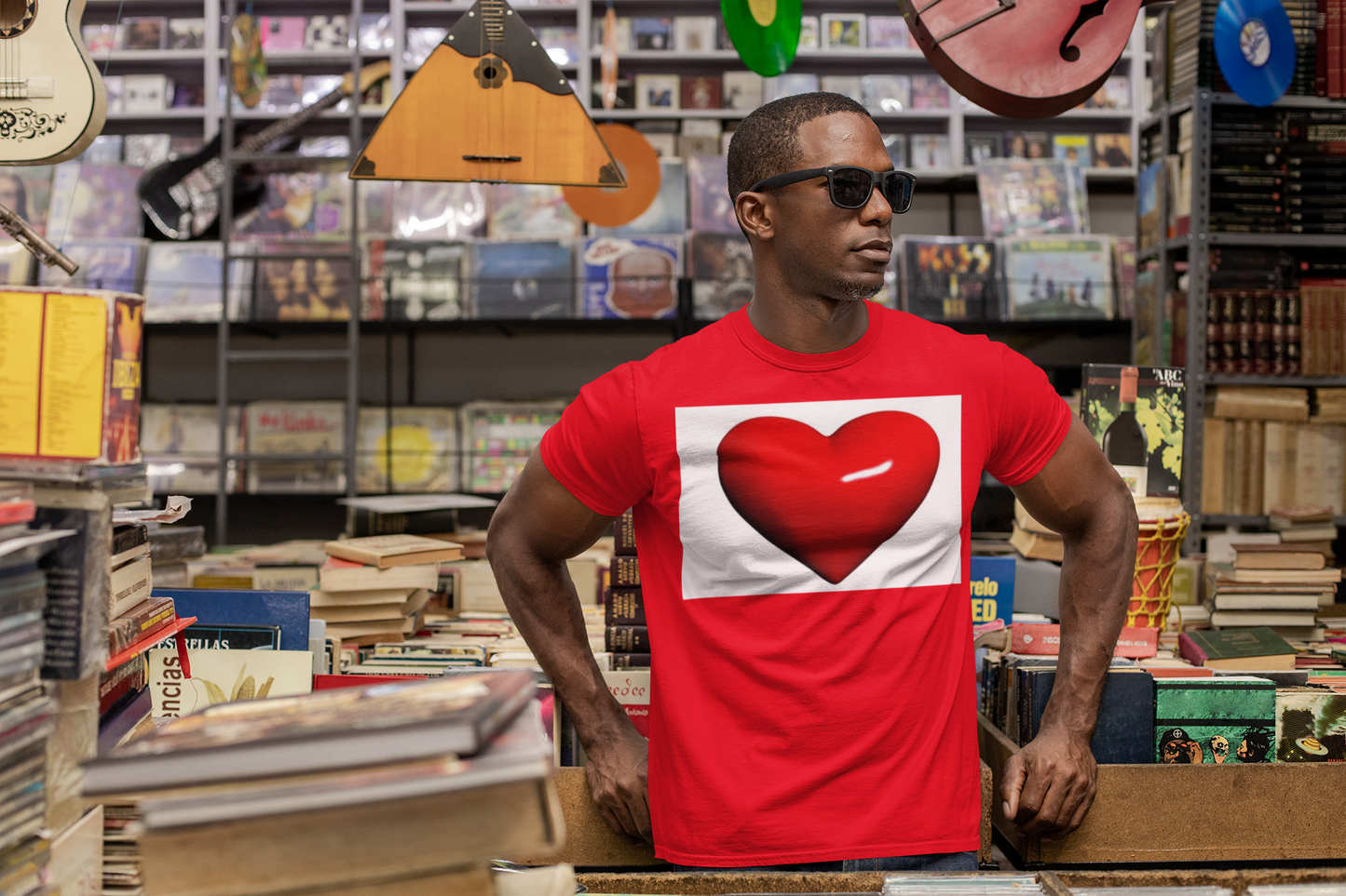 Valentine Men short sleeve T-shirt | 180GSM Cotton (DTF)