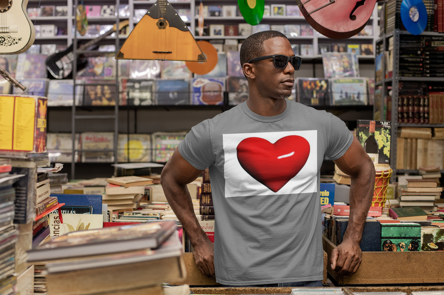 Valentine Men short sleeve T-shirt | 180GSM Cotton (DTF)