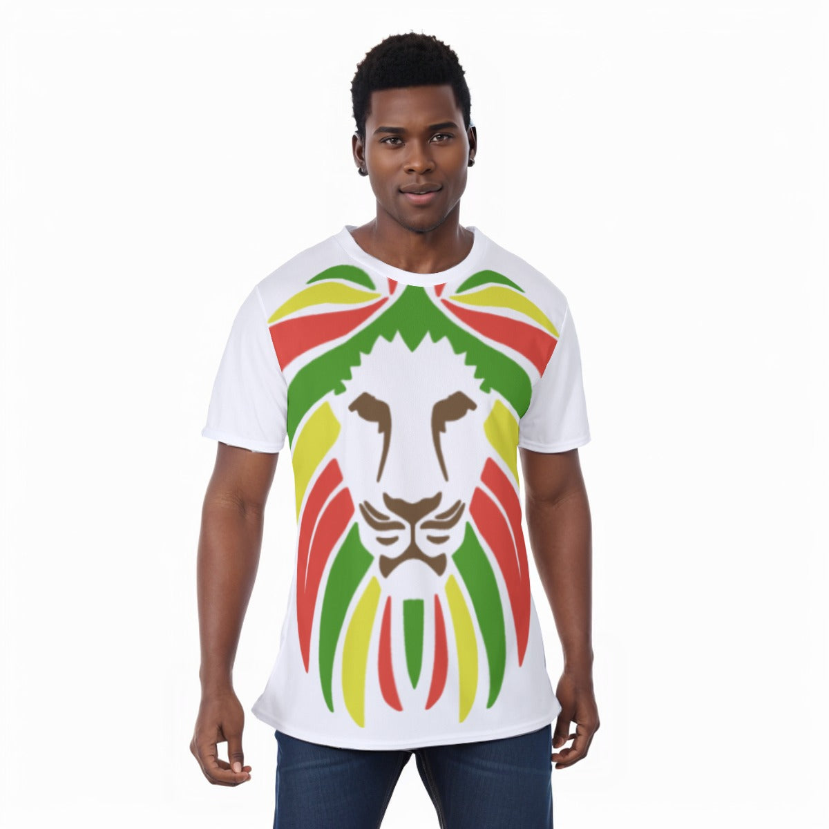 Lion All-Over Print Unisex T-Shirt|220GMS KPO03