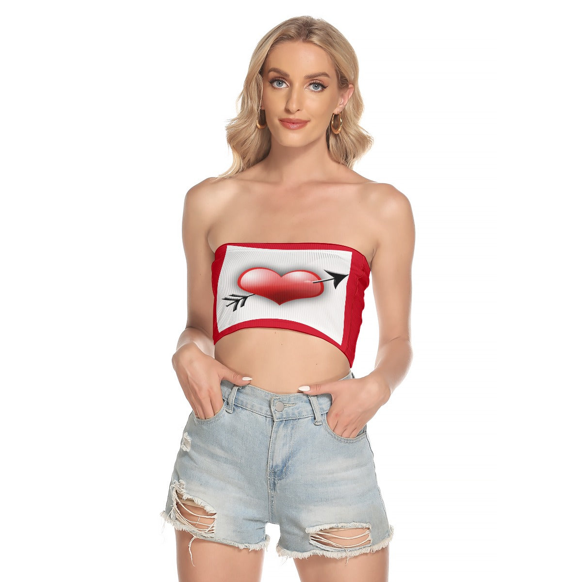 Valentine Women's Tube Top