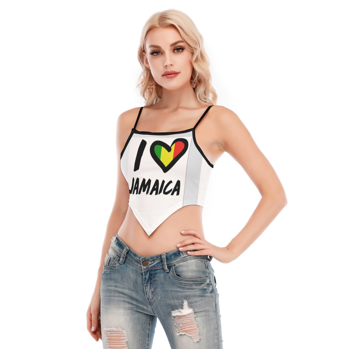 I Love Jamaica Women's Cami Tube Top