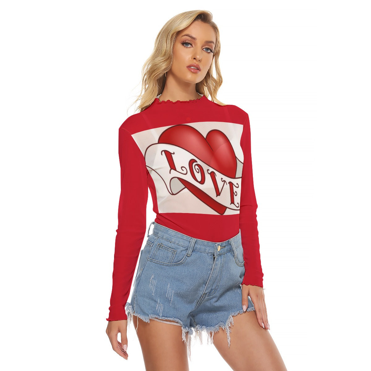 Valentine Women's Mesh