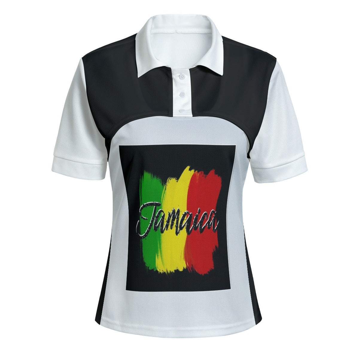 Jamaican Women's Casual Two-piece POLO Female T-Shirt