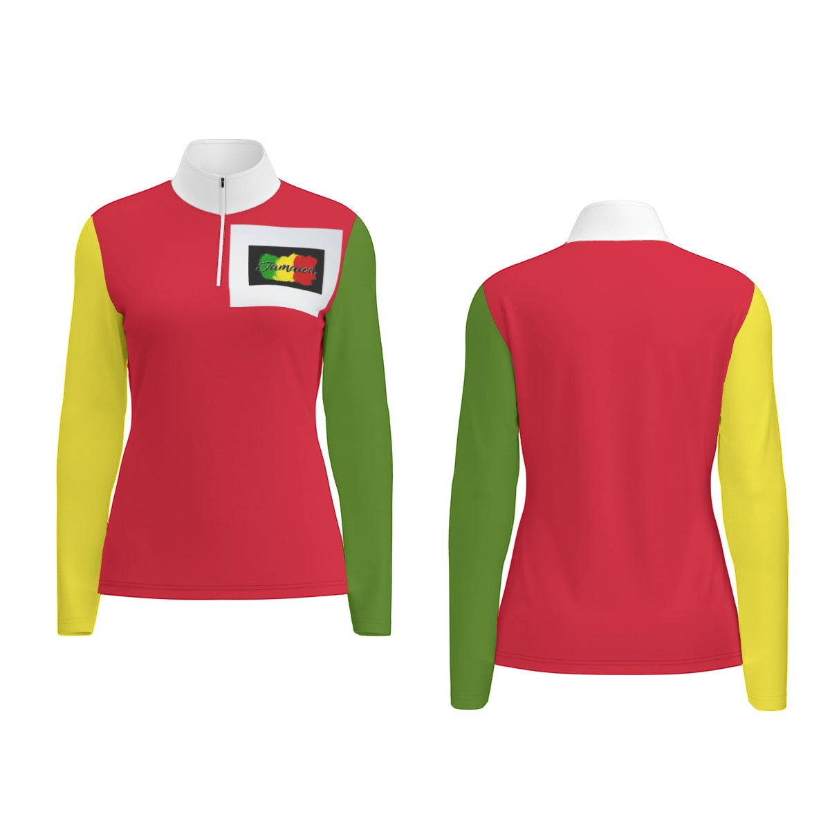 Jamaica Women's Long Sleeve female sweatshirt