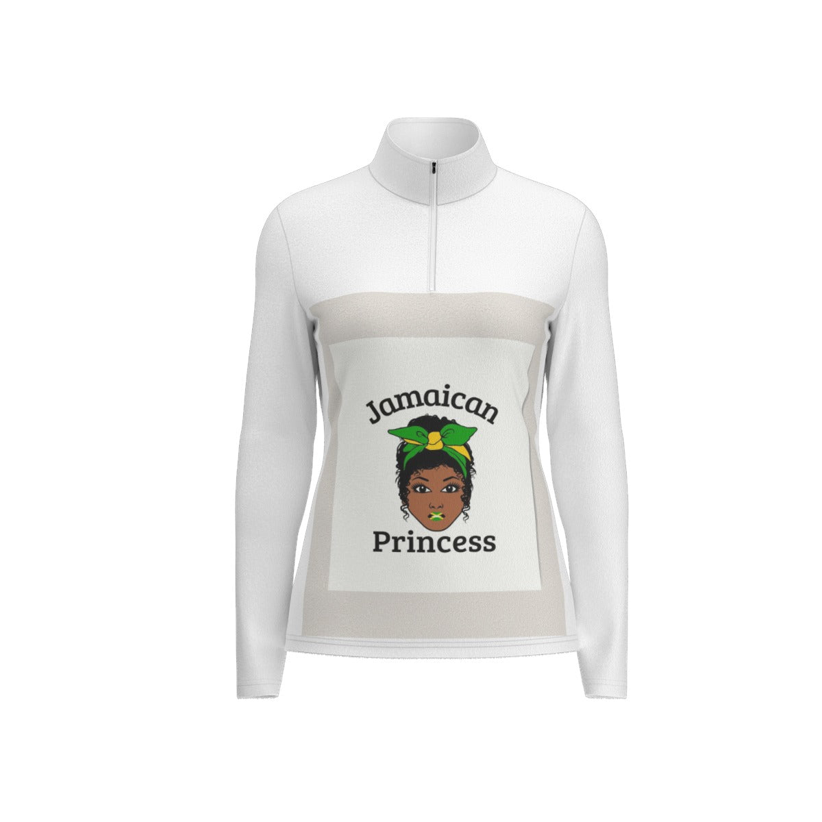 Jamaican princess Women's Long Sleeve female sweatshirt