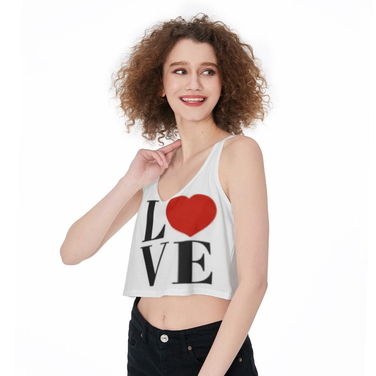 Valentine Love Crop-Tank