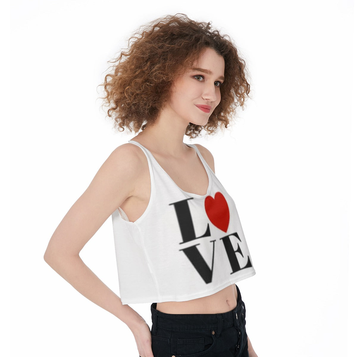 Valentine Love Crop-Tank