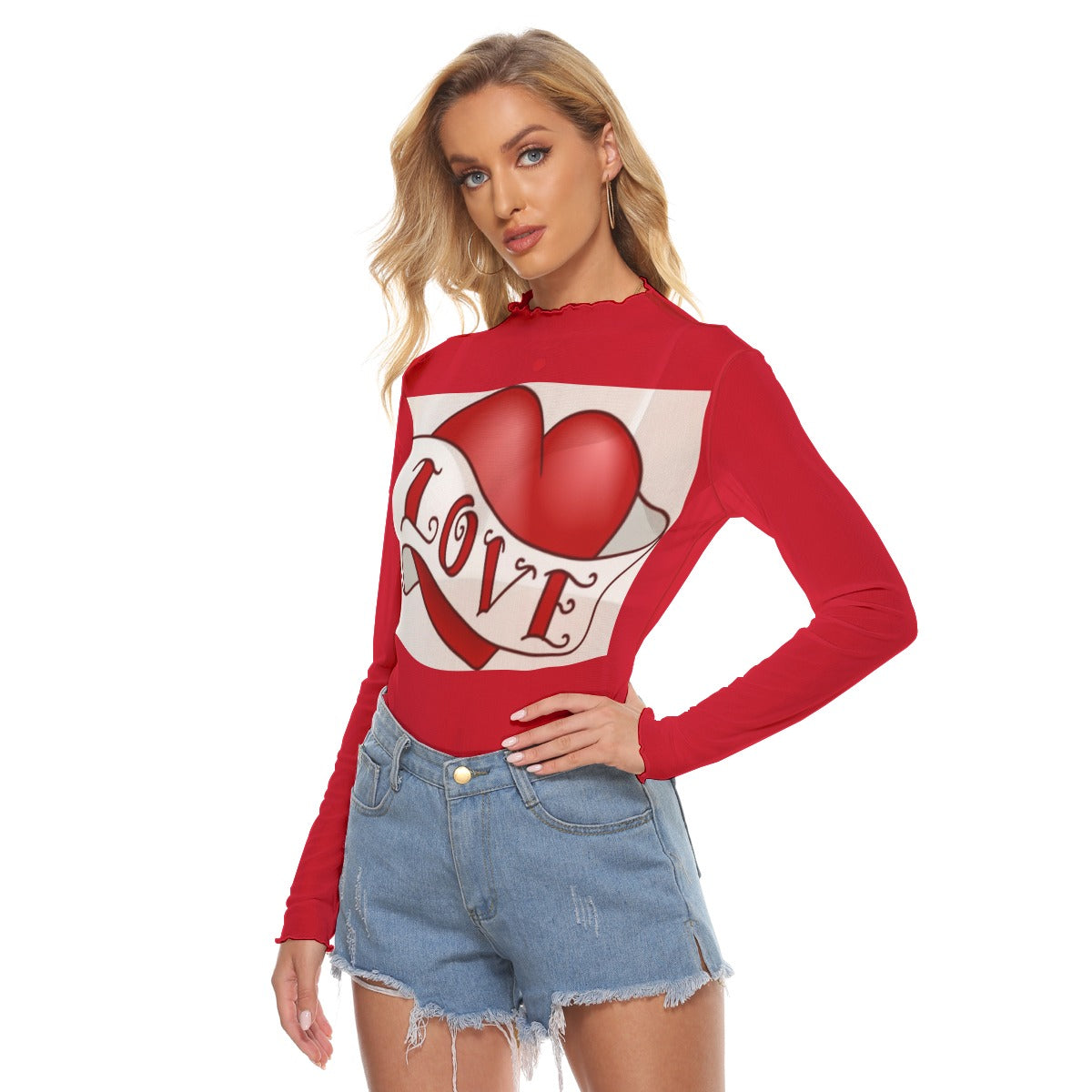 Valentine Women's Mesh