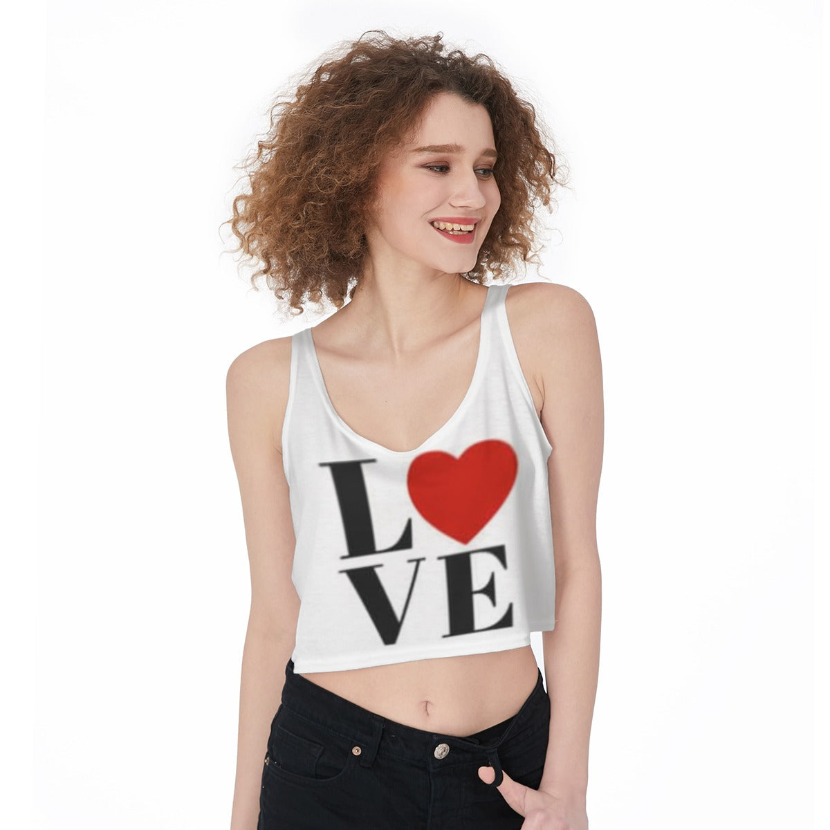 Valentine Love Crop-Tank