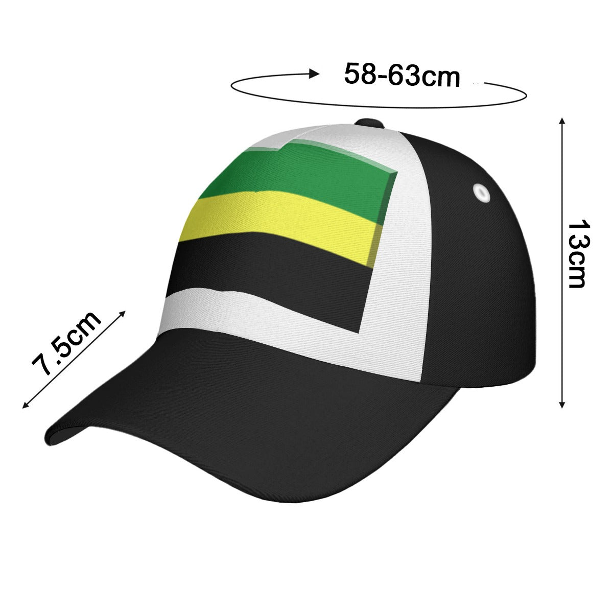 All-Over Print Peaked Cap