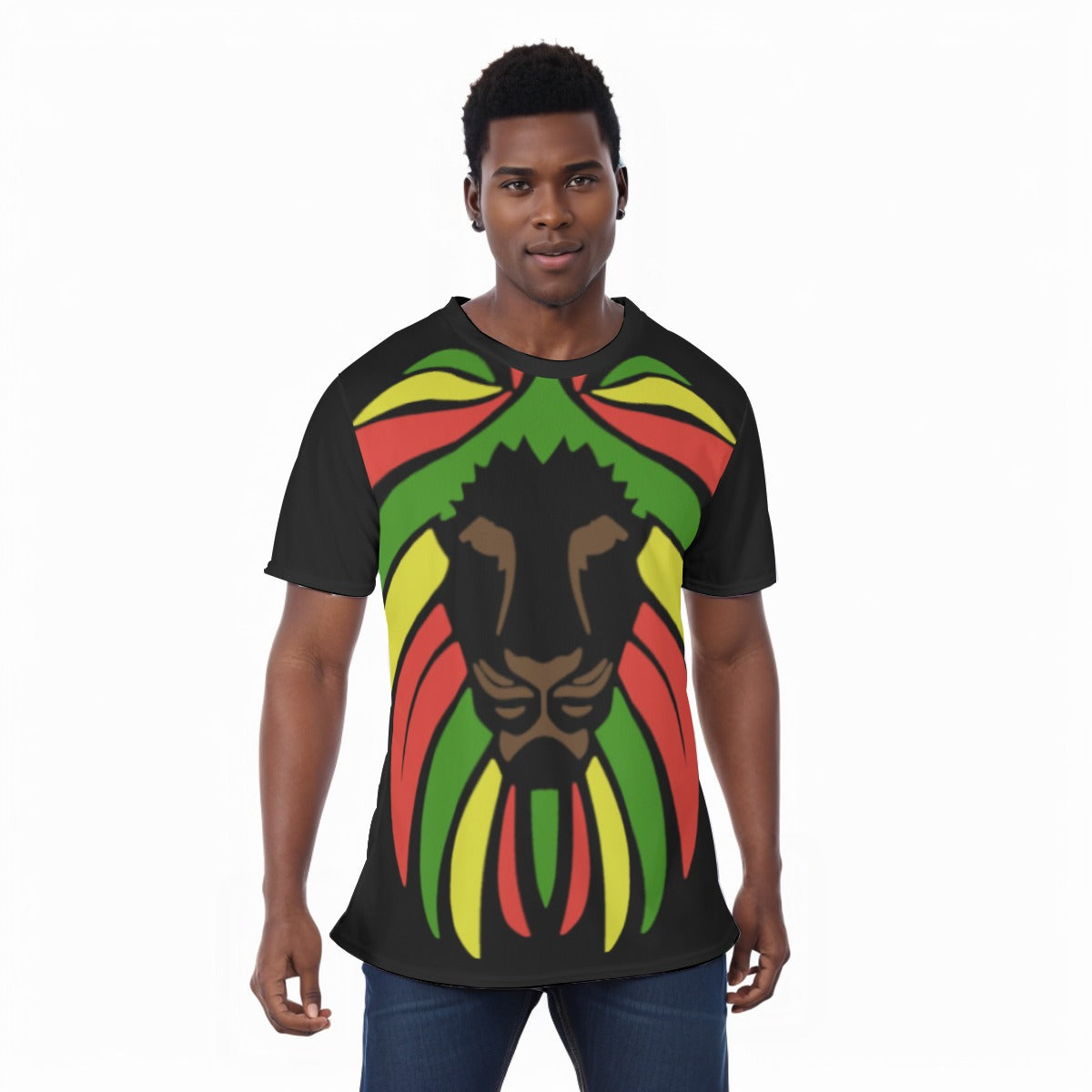 Lion All-Over Print Unisex T-Shirt|220GMS KPO03