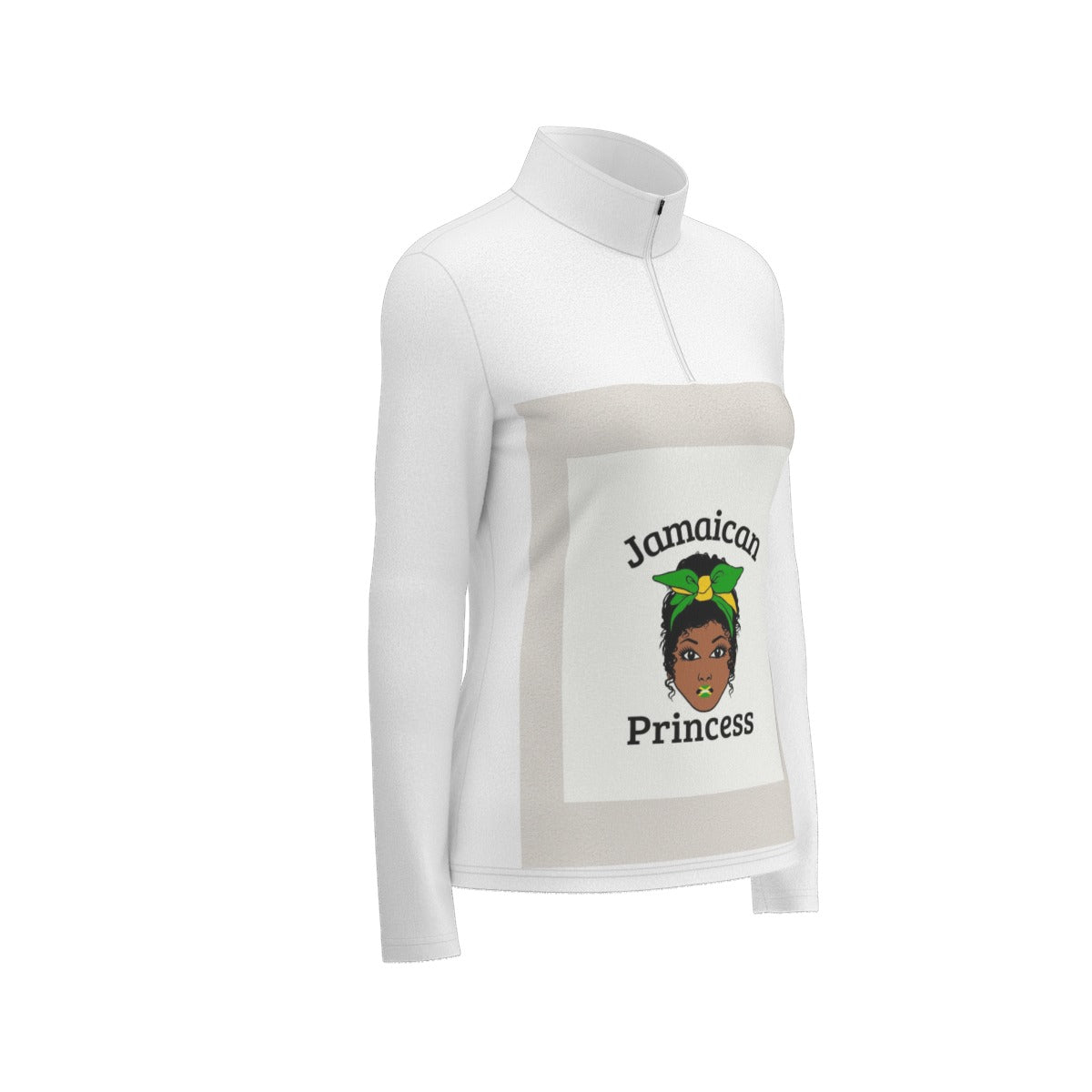 Jamaican princess Women's Long Sleeve female sweatshirt