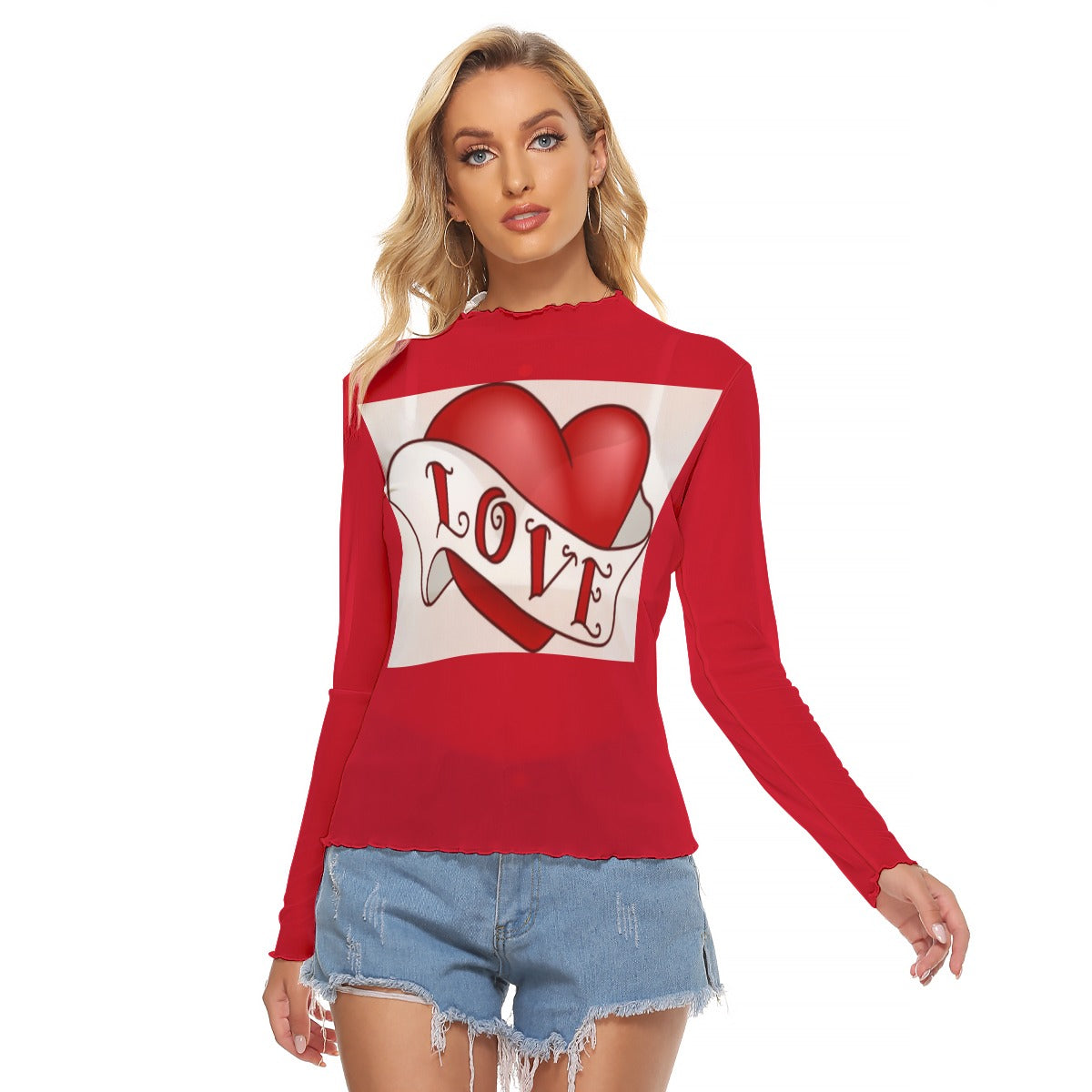 Valentine Women's Mesh